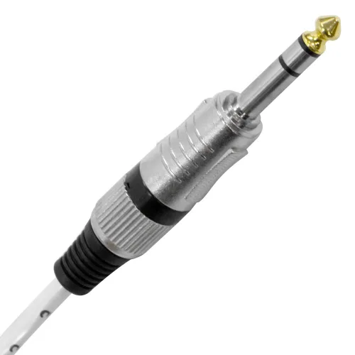 Vista 4 de Seismic Audio - SAXT-4x5M - Cable serpiente de 4 canales TRS de 1/4" a XLR macho - 5 pies de largo - Extremos reparables - Serpiente de efectos