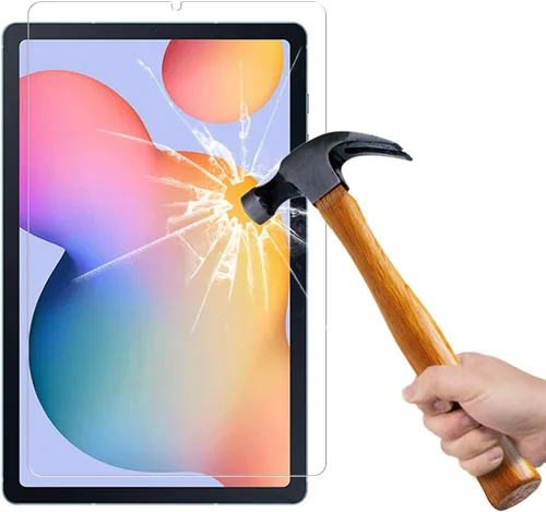 Vista 2 de Protector de pantalla para tableta Samsung Galaxy S6 Lite, vidrio protector de pantalla transparente antiarañazos para Galaxy Tab S6 Lite SM-P610N