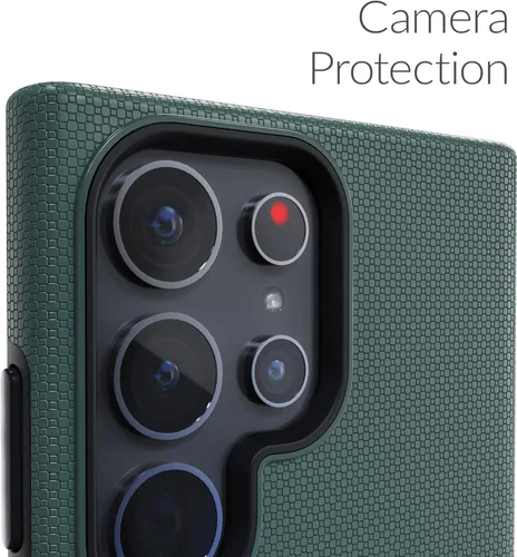 Vista 3 de Funda Crave para Samsung Galaxy S23 Ultra, Funda de Protección a Prueba de Golpes de Doble Capa para Samsung Galaxy S23 Ultra (17.27 cm) - Verde