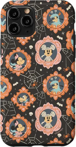 Vista 27 de iPhone 16 Disney Mickey Mouse & Pals Spooky Cute Halloween Frames Case