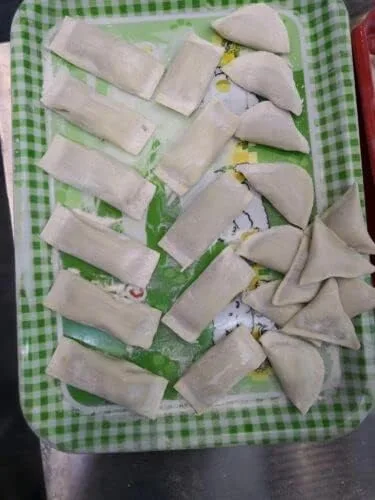 Vista 7 de Máquina automática de la bola de masa hervida, bola de masa hervida del rollo del huevo de Samosa que hace la máquina 110V 220V