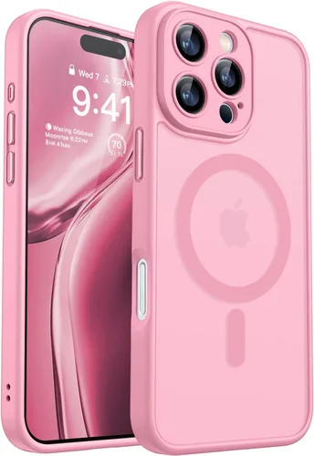 Vista 120 de CANSHN Funda magnética compatible con iPhone Air (6.5 pulgadas), mejorada [protección completa de la cámara] [compatible con Magsafe]
