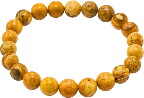 Vista 886 de Amazing Gemstone Crystal Bracelet for Women Men's Gifts - Protection Healing Crystal Bracelet - 8mm Gemstone Beaded Stretchable Bracelet Pulseras