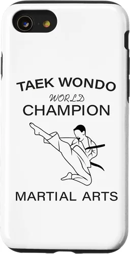 Vista 13 de iPhone 14 Teak Wondo Campeón Mundial - Artes Marciales - Estuche de combate MMA