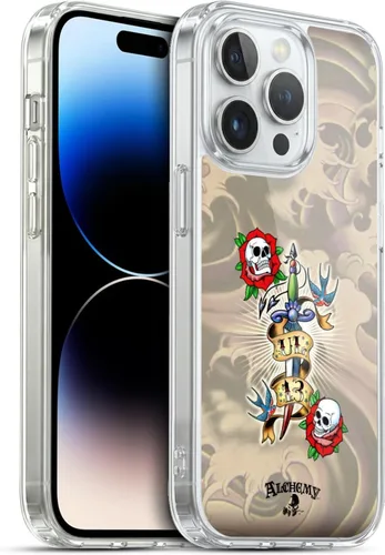 Vista 47 de Head Case Designs Funda de gel con licencia oficial de Alchemy Gothic 13 Dagger Illustration [protección de grado militar] compatible con Apple