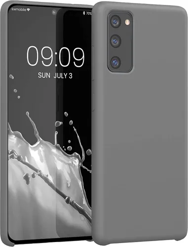 Vista 244 de kwmobile Funda compatible con Samsung Galaxy S9 - Funda de silicona TPU con acabado suave - Blue Reef
