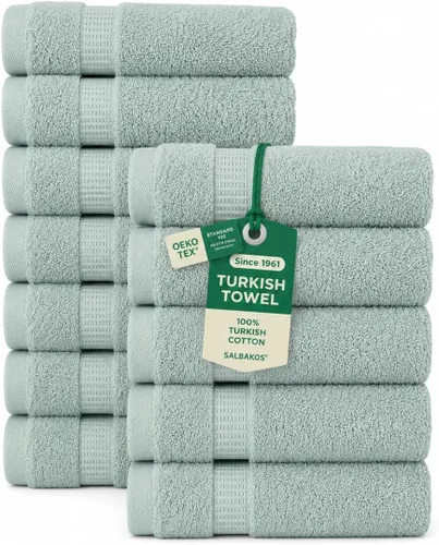 Vista 53 de Juego de alfombra de baño 100 % de algodón turco para hotel y spa de lujo y opciones de tapete de baño de espuma viscoelástica