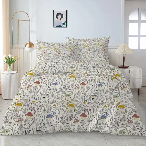 Vista 30 de Juego de funda de edredón de oso lindo tamaño individual, 3 piezas, ropa de cama suave y neutra calmante y acogedora, juego de funda de edredón