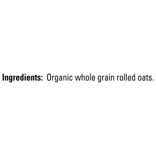 Vista 3 de Avena Quaker Old Fashioned Rolled, USDA orgánica, Non GMO Project Verified (verificada como alimento no transgénico), bolsas resellables de 24 onzas