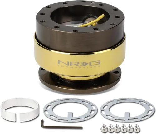 Vista 5 de NRG Innovaciones. Liberación rápida, M, oro rosa (Rose Gold Body/Titanium Chrome)