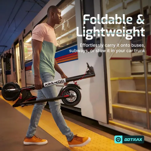 Vista 9 de Gotrax GXL V2 Electric Scooter for Adult,8.5" Tire,12 Mile &15.5Mph by 250W