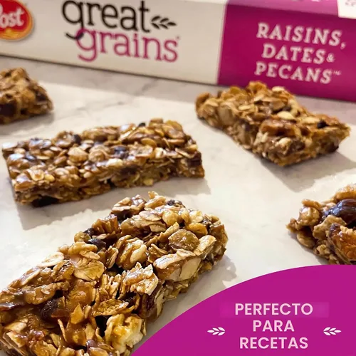 Vista 6 de Great Grains Cereal Crujiente de Arándanos y Almendras, Cereal con Arándanos Secos y Almendras, Proyecto Verificado Sin OMG, Caja de 14 OZ