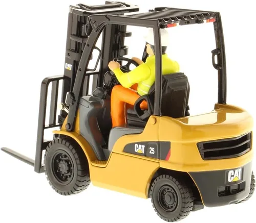 Vista 3 de Carretilla elevadora Diecast Masters Caterpillar DP25N, Core Classics Series Camiones para gatos y equipo de construcción Modelo a escala 1:25
