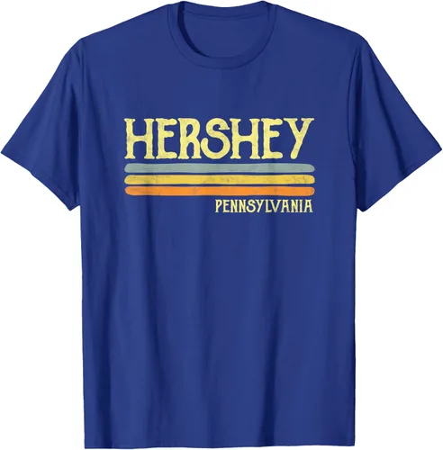 Vista 24 de Camiseta vintage de regalo de recuerdo de Hershey Pennsylvania PA, Negro, S