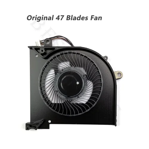 Vista 7 de BestParts Nuevo reemplazo original del ventilador de refrigeración de CPU+GPU para MSI GS65 Stealth Thin, P/N: MS-16Q2 MS-16Q3, 16Q2-CPU 16Q2-G-CCW