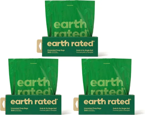 Vista 11 de Bolsas de residuos de perros para despensas Earth Rated , lavanda-aromatizado