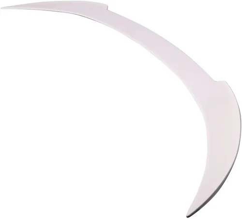Vista 4 de Alerón de maletero prepintado compatible con BMW F12 Serie 6 2012-2018, estilo V, ABS pintado #300 Alpine White III, parte trasera trasera trasera