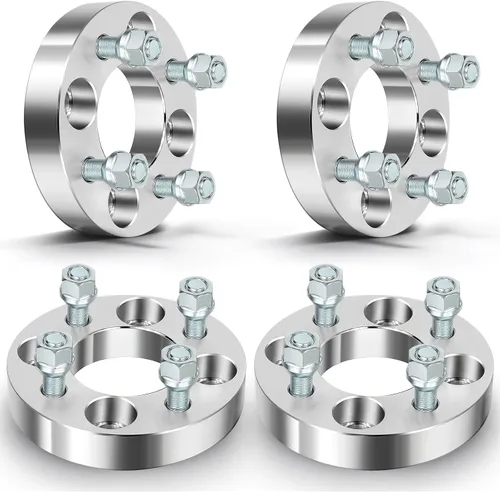 Vista 19 de SCITOO 2 adaptadores espaciadores de rueda de 4 LUG de 1 pulgada de 4 x 4 a 4 x 156 con pernos de 10 x 1.25 64CB compatibles con Scrambler 500