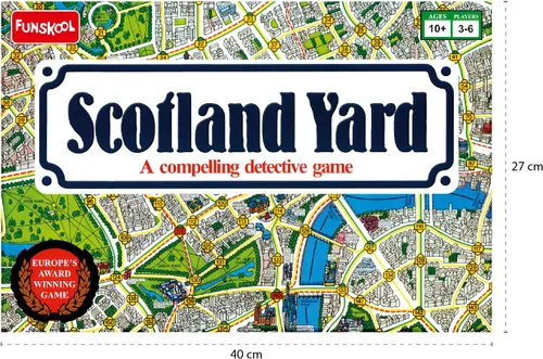 Vista 4 de Funskool Juego de mesa Scotland Yard (3-6 jugadores, 10+)
