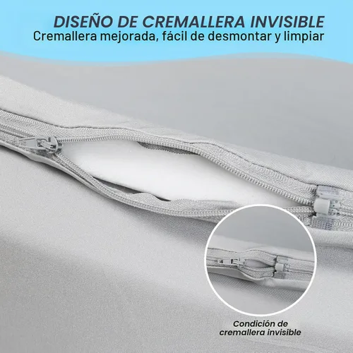 Vista 5 de Piscina de bolas de espuma para niños pequeños, niños y niñas, CALEPTONG 47.2"x 13.8" Piscinas de bolas para bebés súper grandes con esponja
