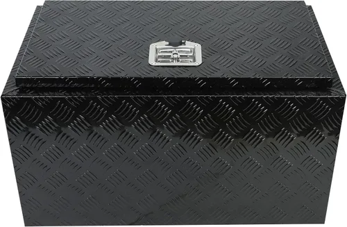 Vista 14 de Caja de herramientas de aluminio de 36 pulgadas, caja de herramientas de 5 bares, caja de herramientas de almacenamiento Orgainzer con pestillo
