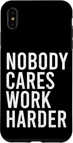 Vista 10 de Funda de regalo para iPhone 13 Nobody Care Work Hard Actitude Grit Hustle Success