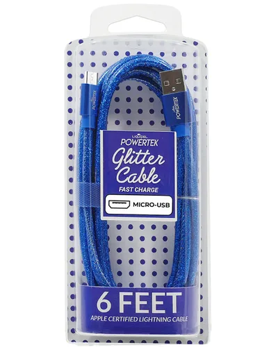 Vista 11 de Liquipel Powertek - Cable de carga micro USB para teléfonos celulares y dispositivos electrónicos, 6 pies (negro)