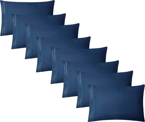 Vista 79 de Clara Clark Fundas de almohada de tamaño estándar – Funda de almohada ultra suave, fundas de almohada de microfibra ligera tamaño Queen – Juego de 2