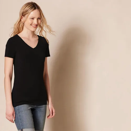 Vista 243 de Amazon Essentials Women's Regular-Fit Short-Sleeve Crewneck T-Shirt