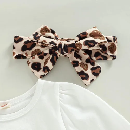 Vista 11 de FIOMVA Conjunto de ropa de 3 piezas con estampado de corazón para bebé recién nacida, para el día de San Valentín
