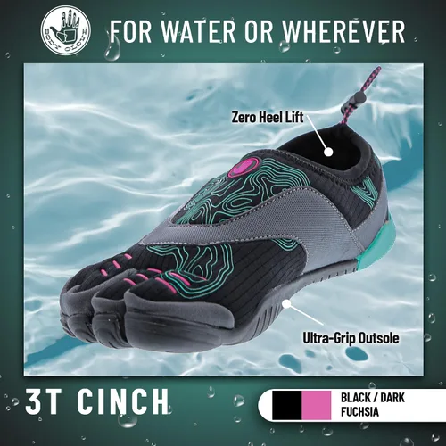Vista 6 de Body Glove Zapatos de agua para mujer, zapatos de agua para mujer, zapatos de playa, zapatos de natación para mujer, zapatos de agua descalzos al