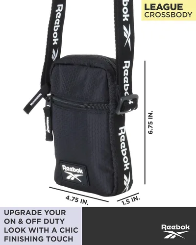 Vista 2 de Reebok Bolso de mujer - Bolso bandolera bandolera de la liga