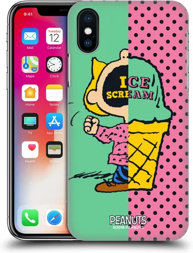 Vista 44 de Carcasa rígida para iPhone 7 y iPhone 8, diseño de cacahuetes Halfs y risas