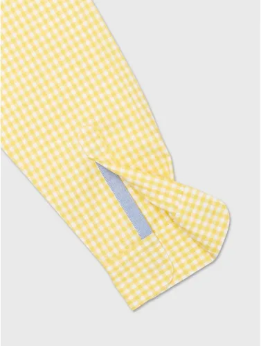 Vista 4 de Tommy Hilfiger Camisa de manga larga elástica con botones para hombre