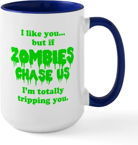 Vista 23 de CafePress Cattitude Funny Cat Saying Taza Grande de Café de Cerámica 15 oz (444 ml)