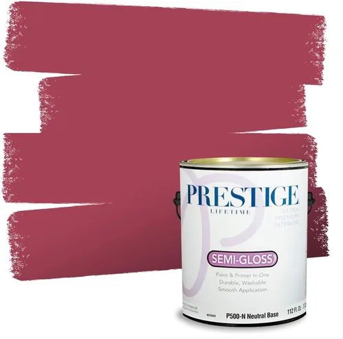 Vista 11 de Prestige Paints - Pintura exterior e imprimación en uno, 1 galón, plano, E500-P-A011GP