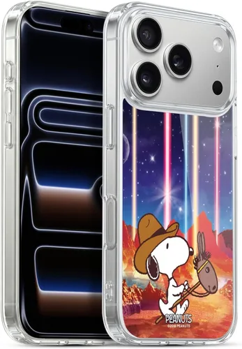 Vista 44 de Head Case Designs Funda de gel con licencia oficial de Peanuts Nebula Cactus Needles Snoopy Space Cowboy [protección de grado militar] compatible