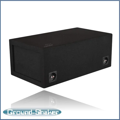 Vista 5 de Caja auxiliar ventilada de doble puerto central de 12 pulgadas para subwoofer y caja de altavoz de tierra