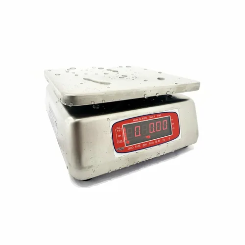 Vista 3 de Liberty S-IDS02 - Báscula de mesa de acero inoxidable totalmente lavada, báscula digital multifunción de alta precisión para cocina, impermeable