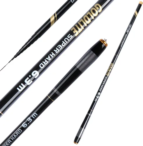 Vista 6 de Goture Telescopic Tenkara Portable Hand Pole 24T Carbon Fishing Rod