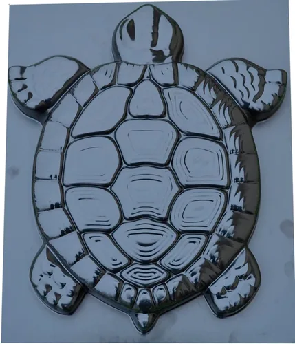 Vista 8 de SvitMolds Molde de bricolaje con forma de tortuga escalonada, molde decorativo de tortuga, molde de cemento para hormigón, manual personalizado