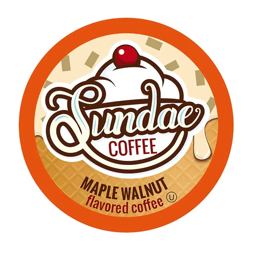 Vista 18 de Sundae - Cápsulas de café con sabor a helado, compatibles con cafetera Keurig K-Cup 2.0, 48 unidades (paquete variado)