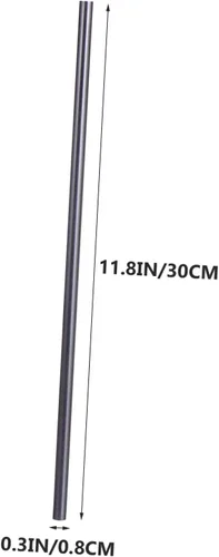 Vista 8 de EXCEART Varilla de agitación Varillas de carbono, herramientas de joyería, varilla de agitación, varilla de agitación, varilla de cilindro