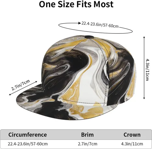 Vista 4 de Cartoon Animal Baseball Cap for Men Women Classic Snapback Hip Hop Flat Bill Brim Adjustable Visor Beach Trucker Hat