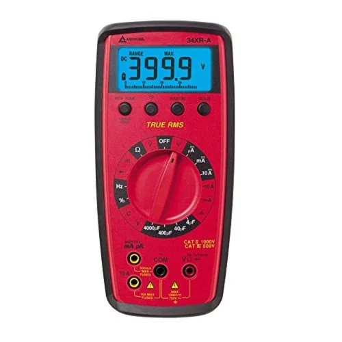 Vista 13 de Amprobe 38XR-A Prof DMM True RMS con interfaz óptica para PC