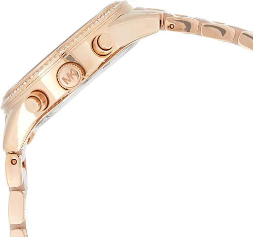 Vista 3 de Michael Kors Ritz de la mujer Rose Gold-Tone Reloj MK6307