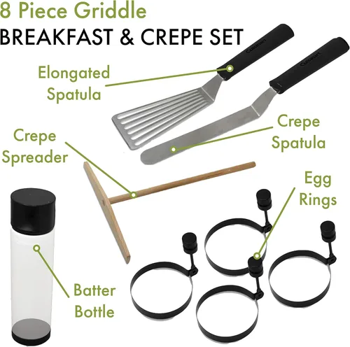 Vista 10 de Cuisinart CGS-843 Set de desayuno y crepes para plancha
