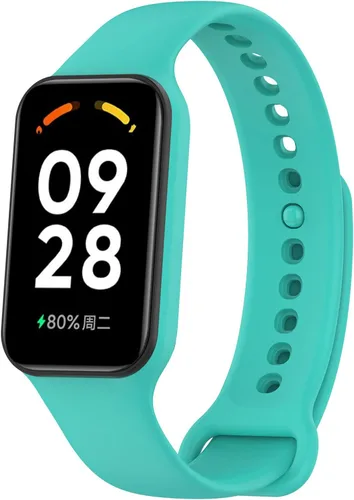 Vista 12 de Compatible con Redmi Band 2 correas de reloj con funda protectora, correa de repuesto de silicona deportiva ajustable para Xiaomi Redmi Band 2 Rosado