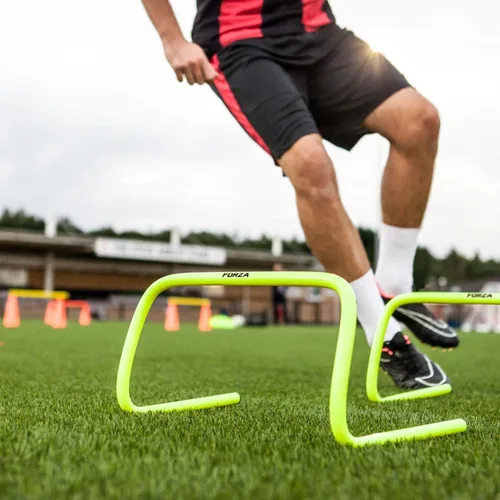 Vista 3 de NWS Forza Speed Training Hurdles Mejora la agilidad y la velocidad para el entrenamiento multideporte. Elige entre obstáculos de 6, 9 y 12 pulgadas