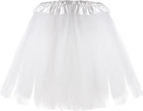 Vista 17 de Falda tutú para niña, falda de baile de ballet, falda de disfraz de hadas para fiesta